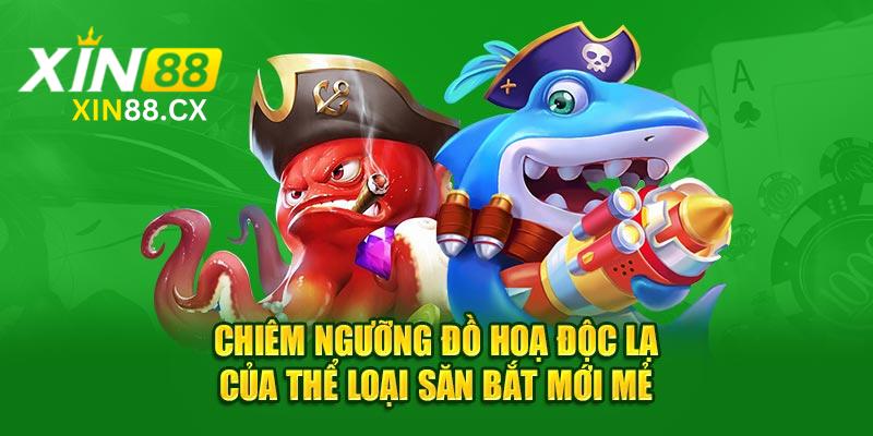 Chiêm ngưỡng đồ hoạ độc lạ của thể loại săn bắt mới mẻ